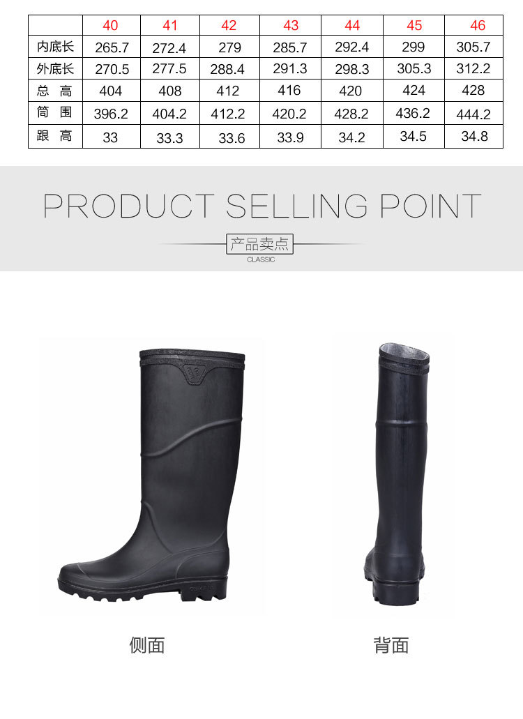 Chaussures - bottes caoutchouc homme pour printemps - semelle tendon - Ref 963159 Image 7