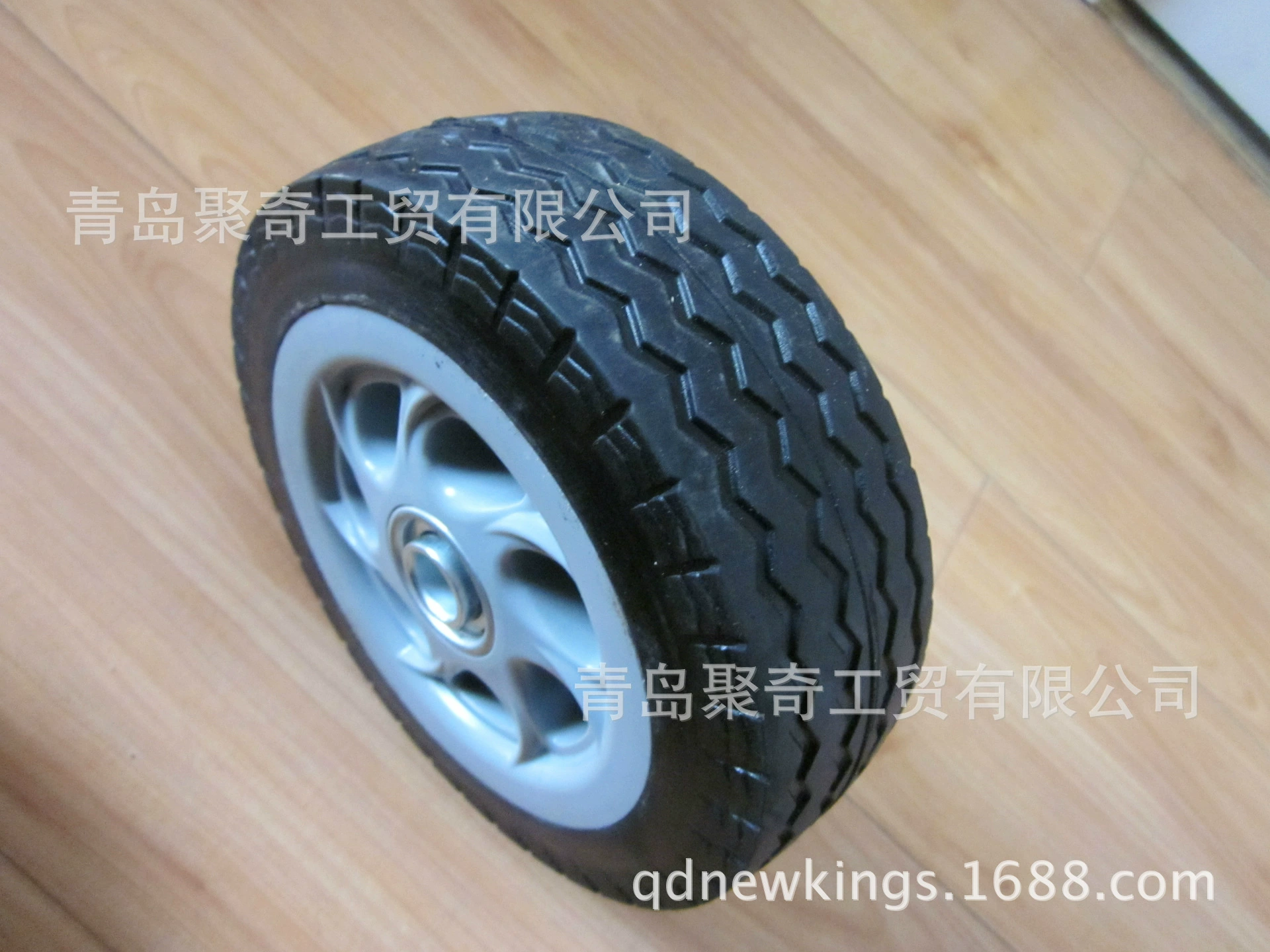 Rubber polyurethane cart, wheel, tires