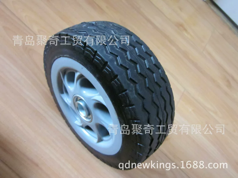 Rubber polyurethane cart, wheel, tires