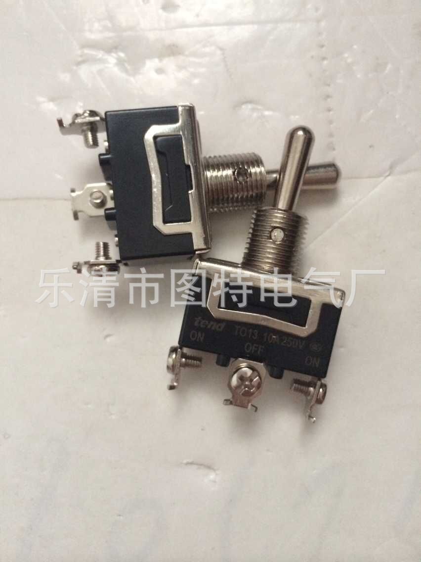 实物图拍摄供应原装正品摇头开关T013 10A250V