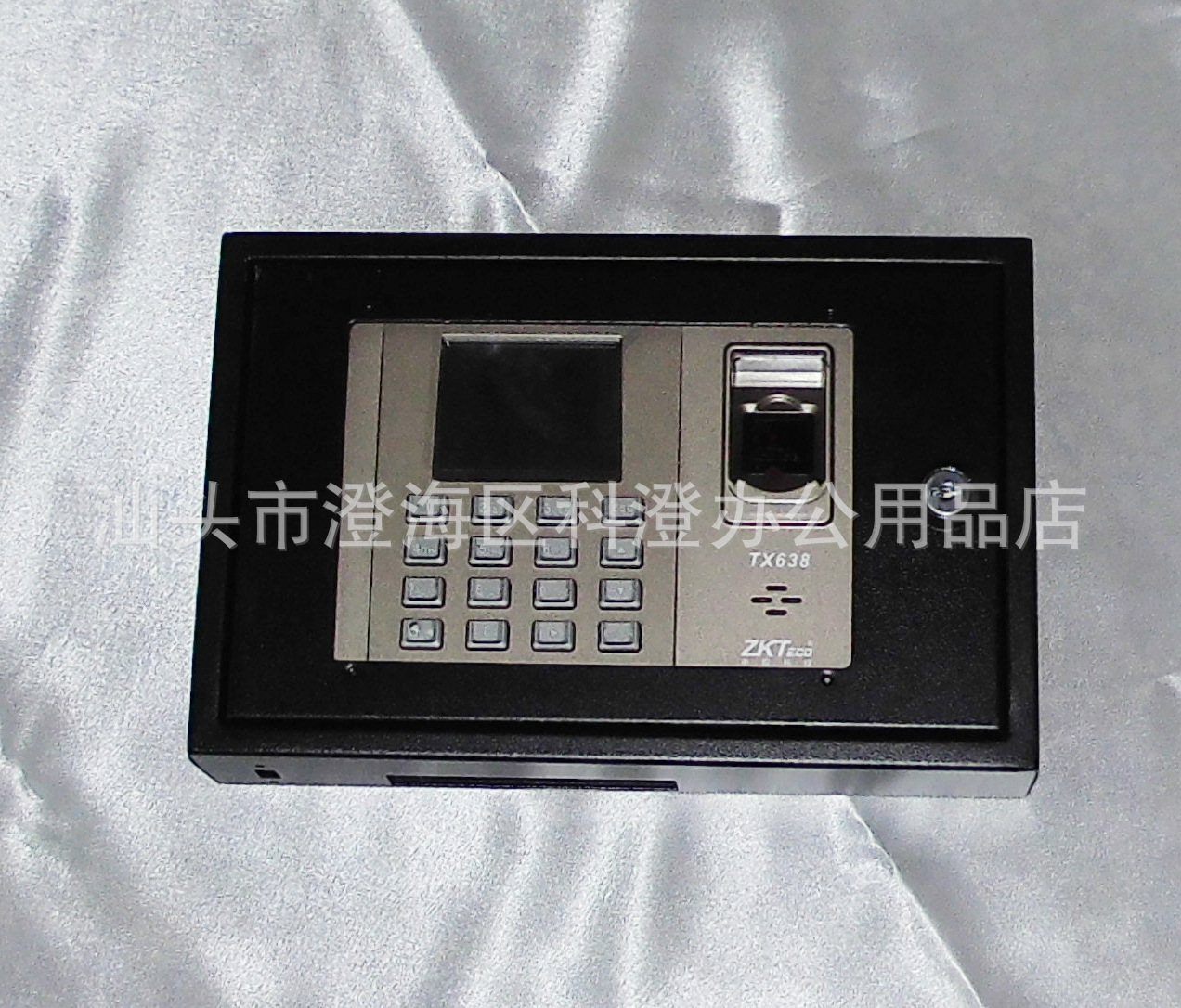 中控TX638指纹考勤机金属保护（防护）盒