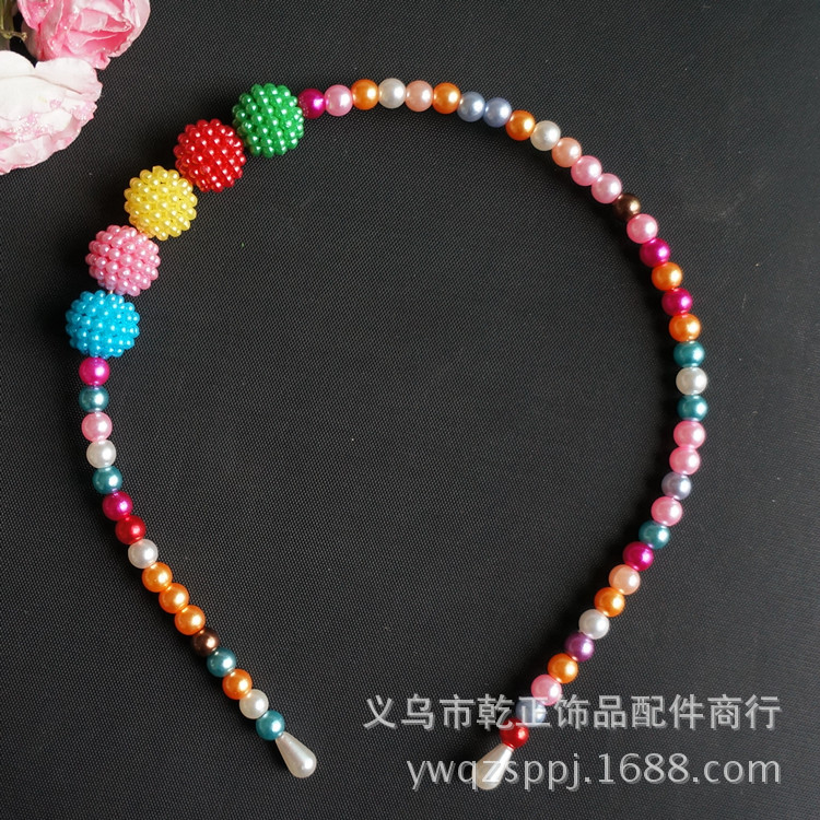 diy jewelry accessories, detachable bayberry pearl flower balls, ABS imitation pearl hanging ball decoration accessories, wedding gifts detail image 11
