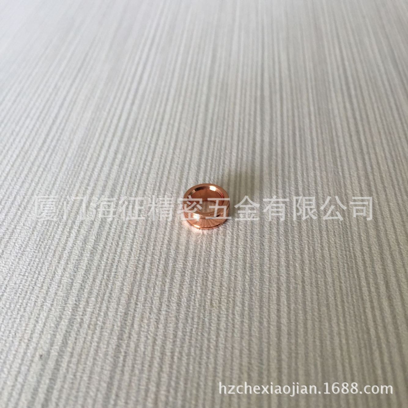 红铜表面电镀 专业笔配件电镀 红铜表面 挂镀红铜色笔中圈