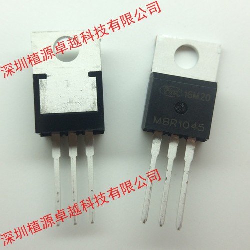 【肖特基二极管】 MBR1045CTG MBR1045 First福斯特 TO-220 原装