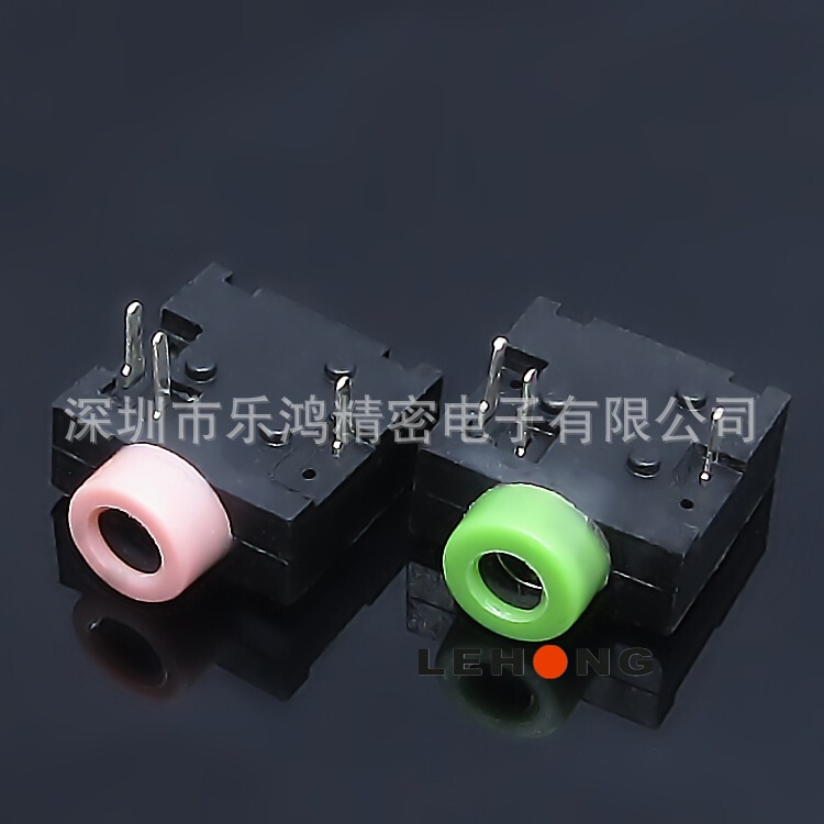 PJ-204 Apple Powder/apple Green/2.5 Audio Socket/PHONE HeadPHONE Socket