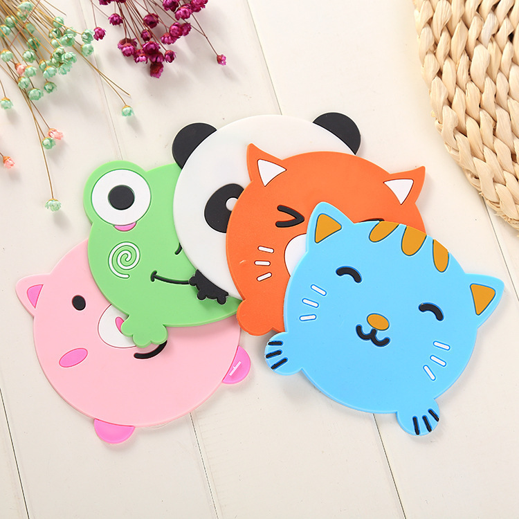 Creative Mignon Cartoon Animal Silicone Cup Résistant À La Chaleur display picture 1