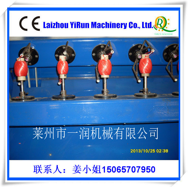 PLC控制多头草丙绳绕球机 多锭绳线圆球扁球机卷线机