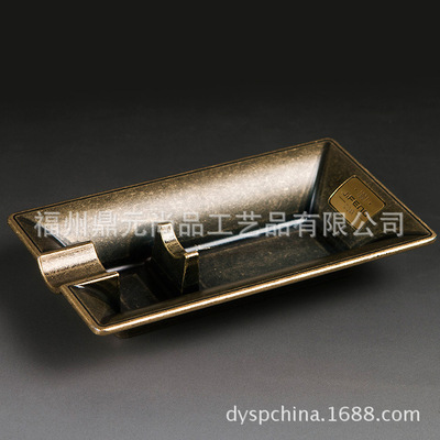 复古款雪茄烟灰缸单槽烟灰缸季风时尚烟灰缸便携式烟灰缸