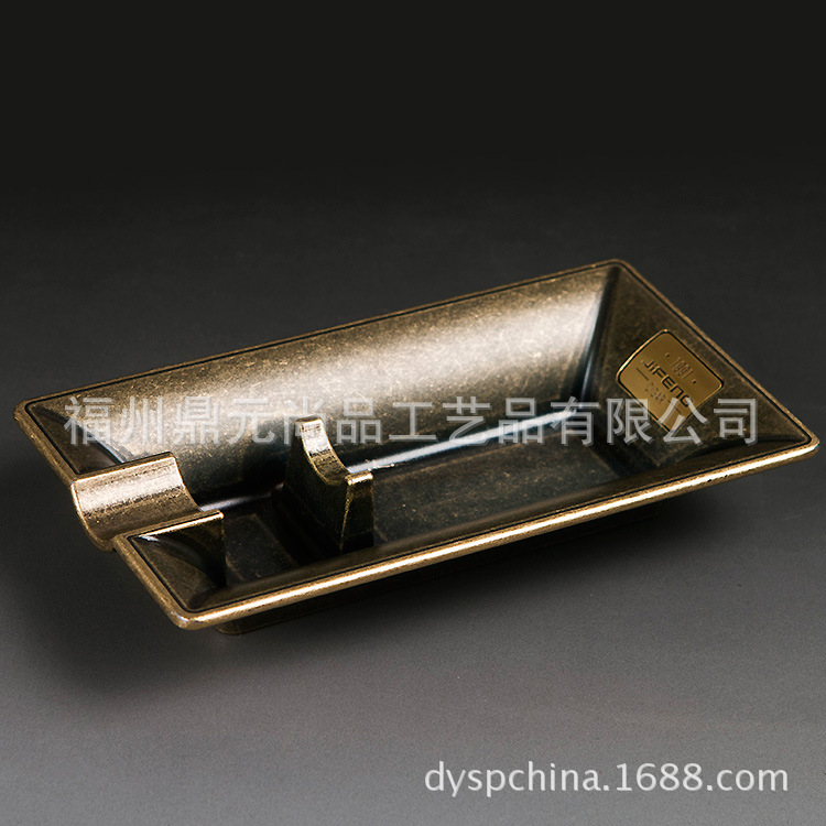 复古款雪茄烟灰缸单槽烟灰缸季风时尚烟灰缸便携式烟灰缸