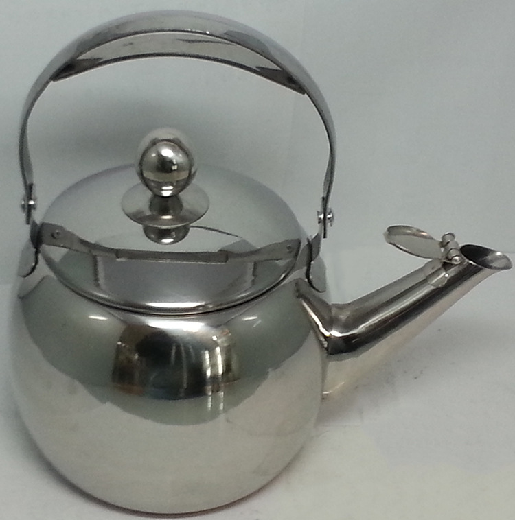Factory direct sales of stainless steel water kettles for export, European-style round kettles, household multi-functional water kettles, steel handle water kettles wholesale detail image 13