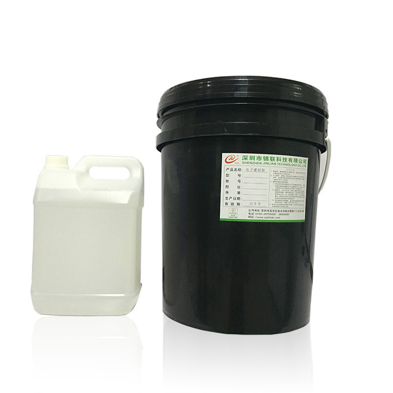 厂家直销锦联JL108双组有机硅灌封胶 LED户外显示屏电子灌封胶