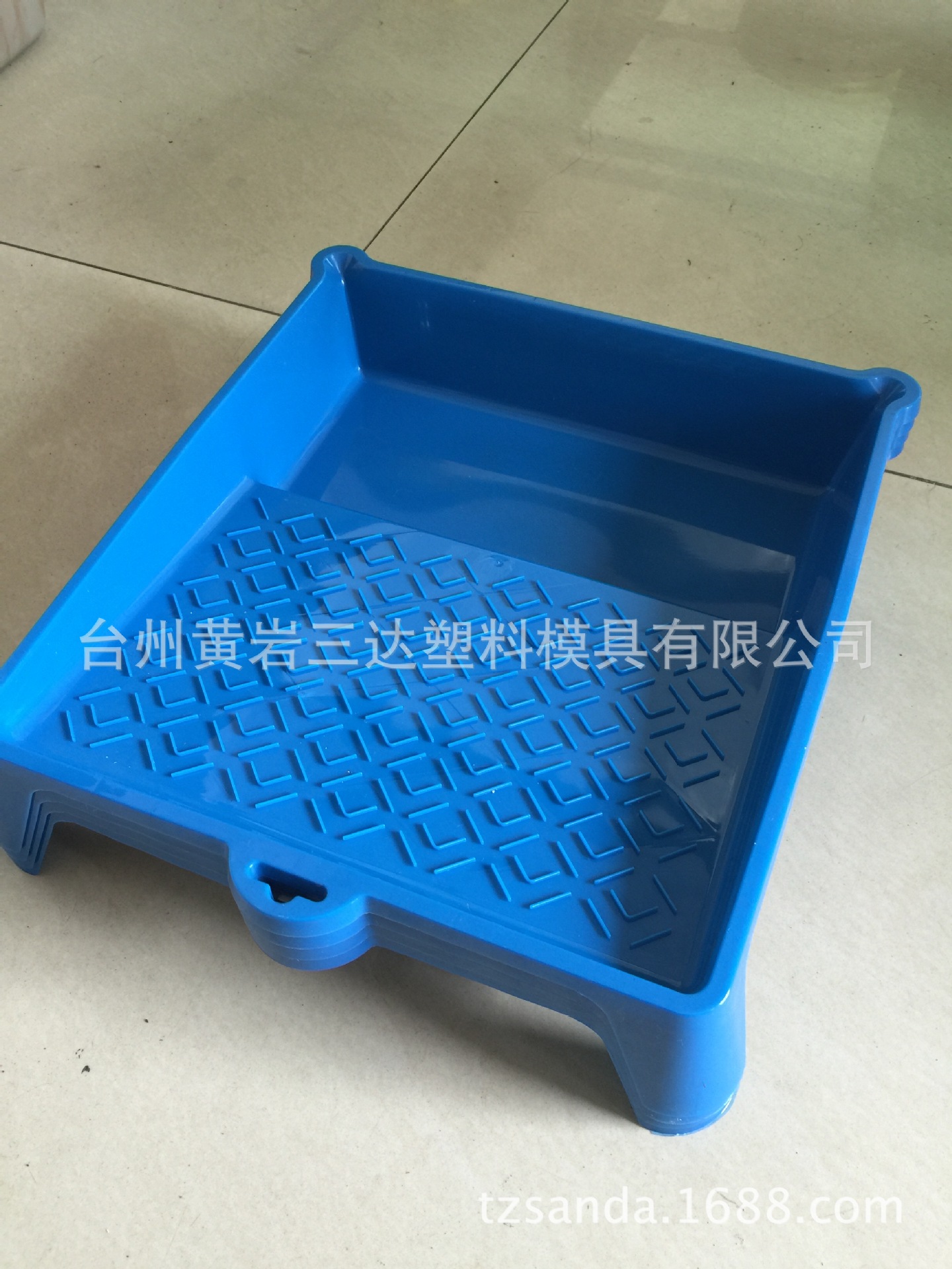 供应油漆刷塑料托盘模具 油漆盘托盘 油滚筒刷托盘注塑塑胶模具