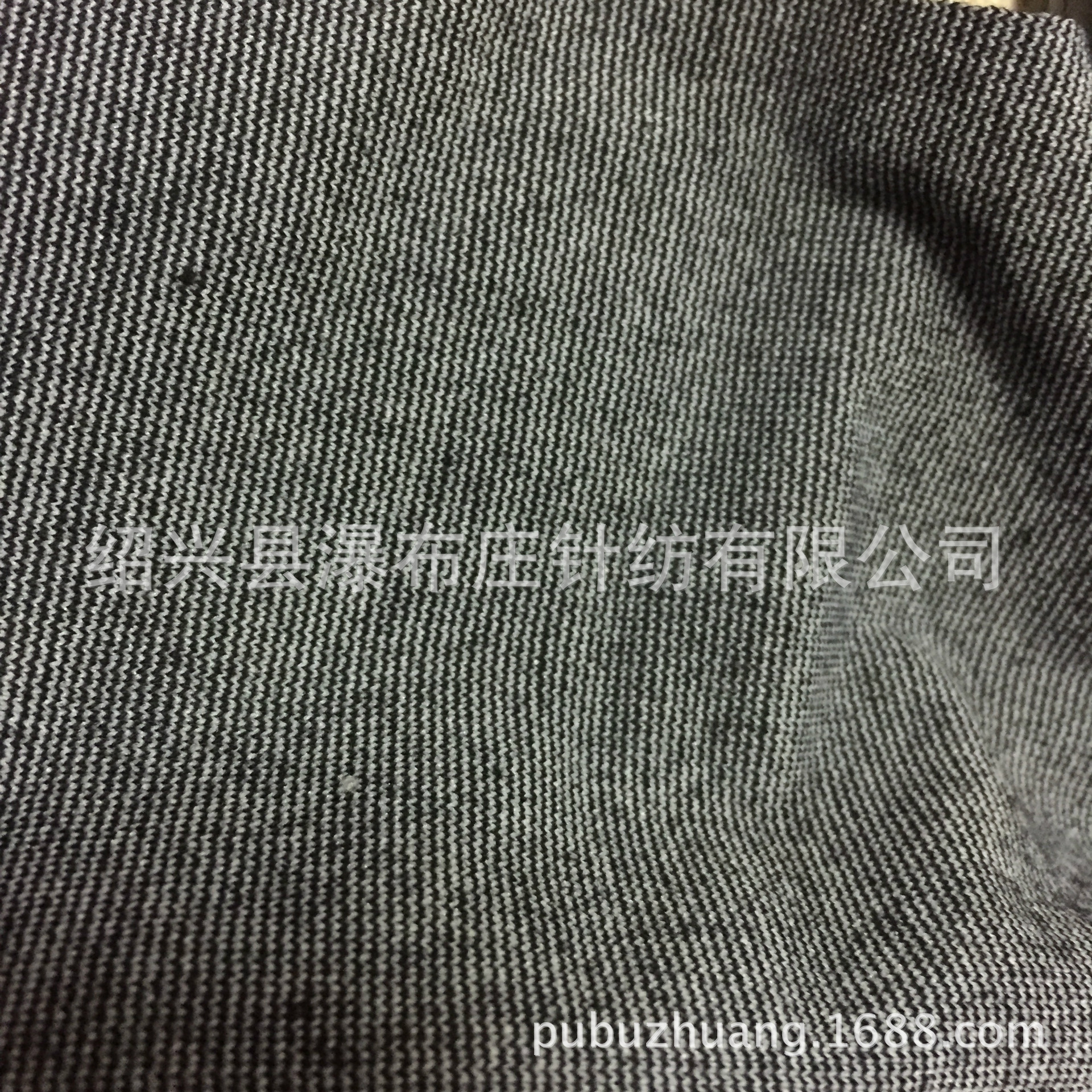 厂家直销针织色织彩条罗马布 高档黑条双面打鸡布