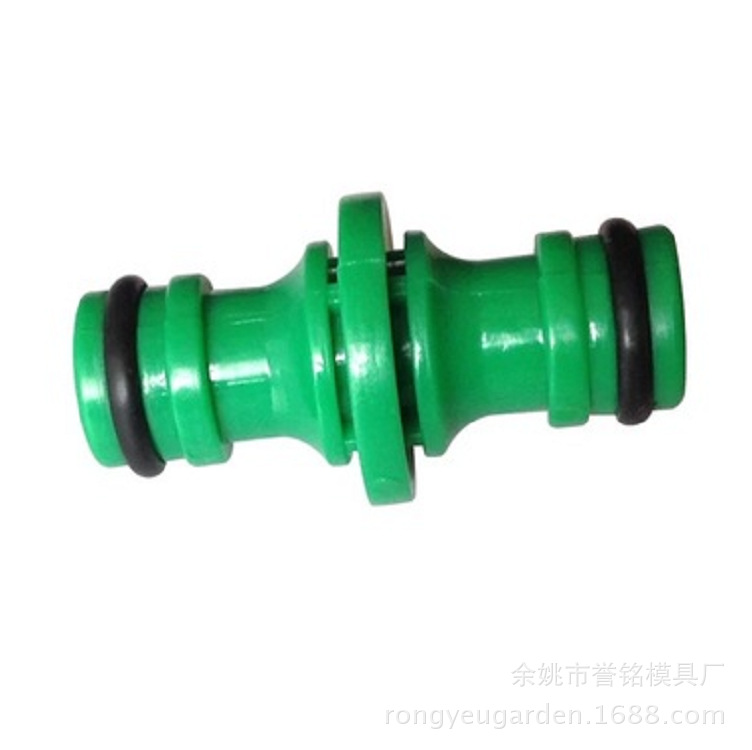 二通水管接头延伸修补转接连接件水管配件4分快速接头连接器