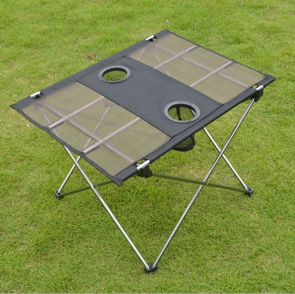 Открытый складной стол Сверхлегкий алюминиевый стол портативный легкий складной стол для барбекю стойло
