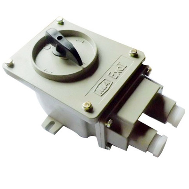 防爆转换开关手柄开关BZZ5110A/25A/60A电机转换BZZ51-10