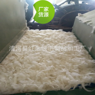 Factory low-cost supply of washed coarse wool with no odor filled white wool coarse washed sheep
