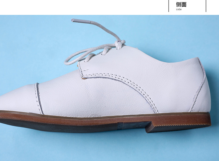 Chaussures enfants en cuir pour été - semelle tendon - Ref 1009119 Image 22