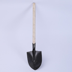 Manufacturer supplies flower shovel Hualei wooden handle gardening shovel seed pointed shovel agricultural tool integrated small shovel pointed shovel