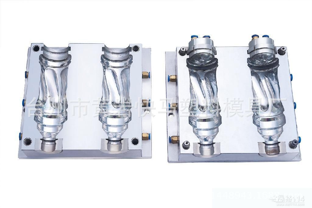厂家制造一次性塑料吹塑矿泉水瓶模具 饮料瓶 农药瓶 瓶 吹塑模具