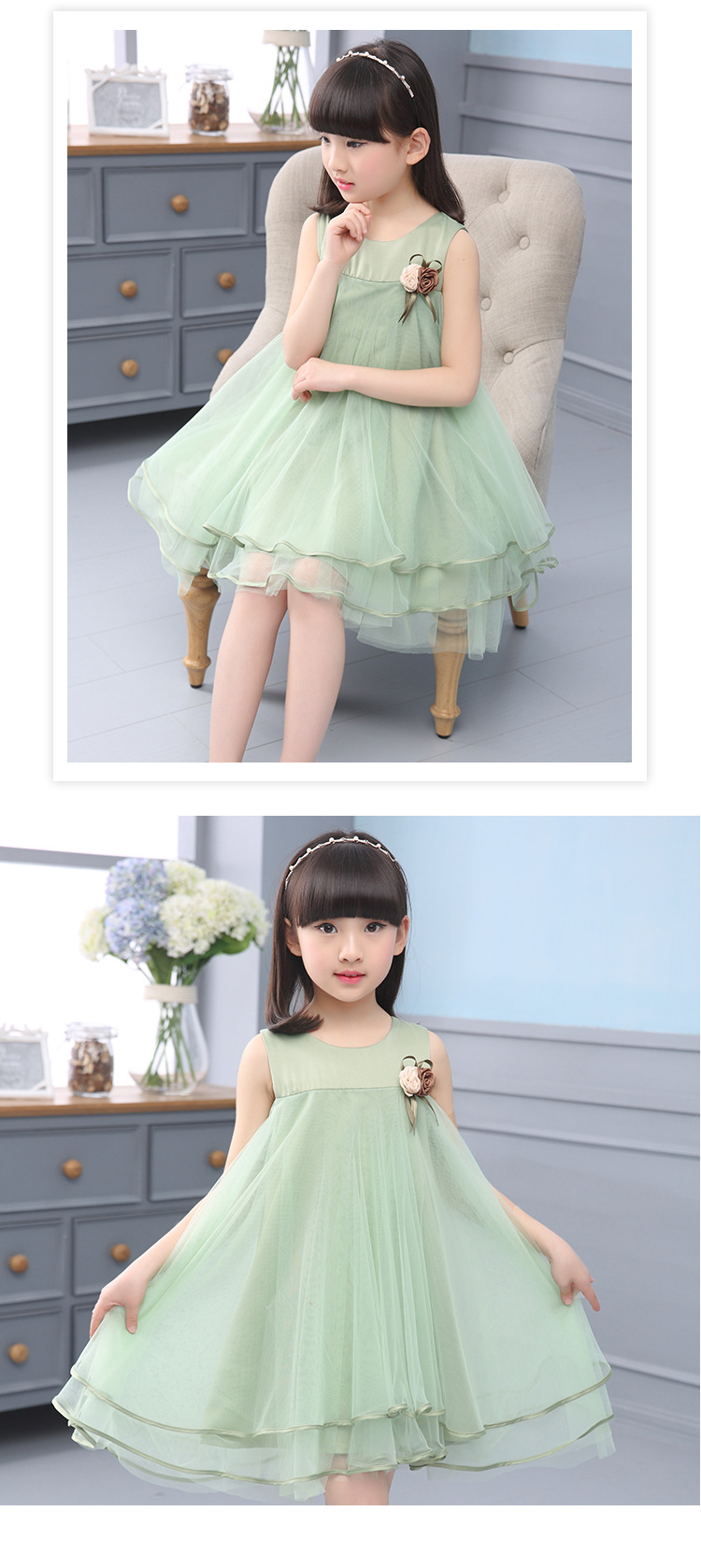 Robes pour fille - Ref 2046617 Image 32