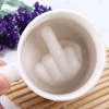 Up your mug Creative Uncivilized Midtime French Cup Full Cup Fist Direct Finger Cup