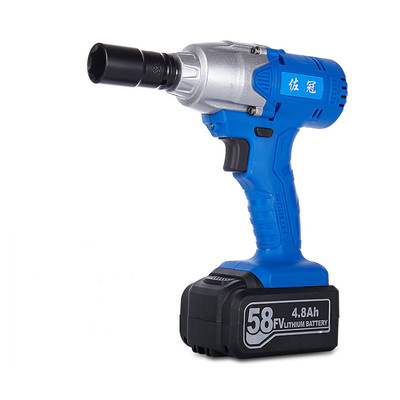 With the crown Electric wrench Lithium charge wrench Impact Wrench Scaffolders Scaffolding install tool Cordless Drill