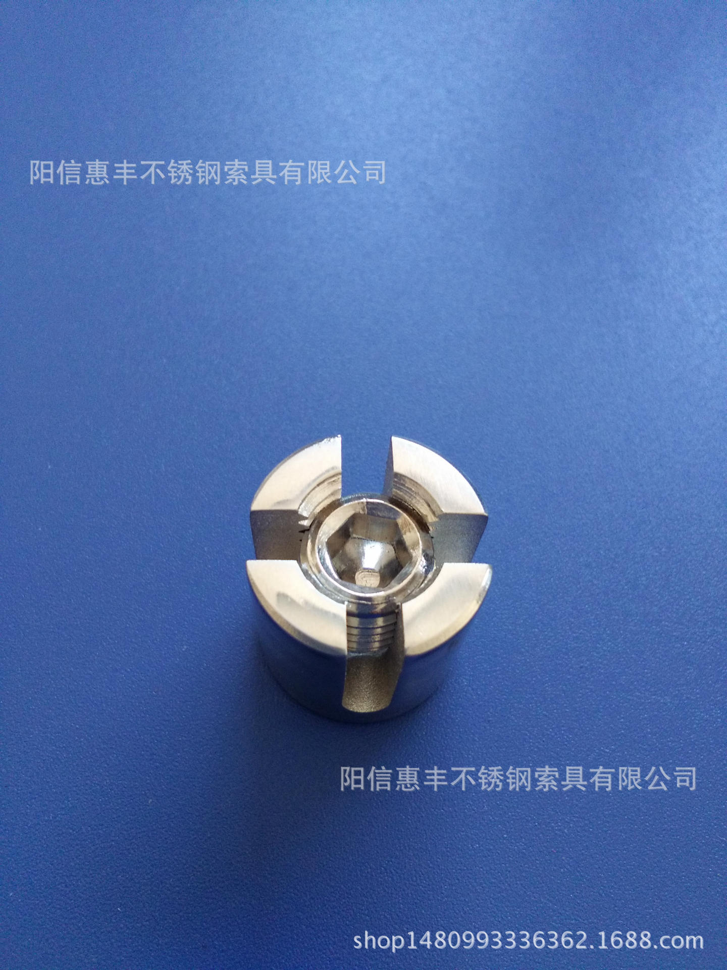 惠丰索具/不锈钢304/316十字圆卡头 意式卡头钢丝绳夹头 741卡头-阿里巴巴
