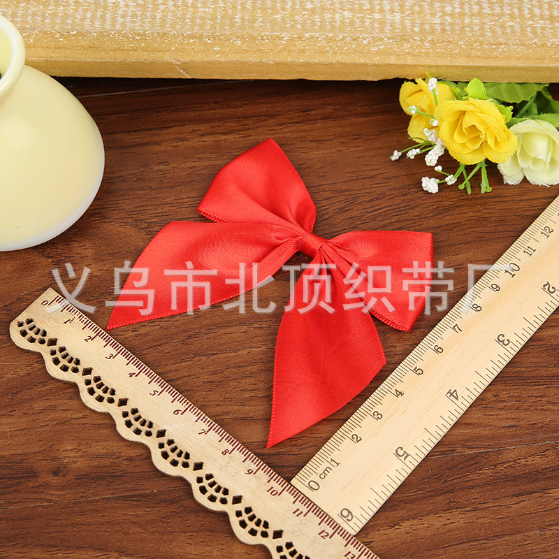 Tela hecha a mano arco doble capa bolsa cintura faja cinta de poliéster arco DIY accesorios para el cabello accesorios de horquilla