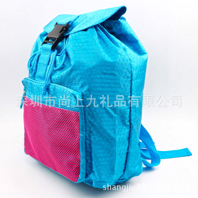 深圳工厂定制2016年新款束口背袋抽绳袋时尚拉绳背包可订制LOGO