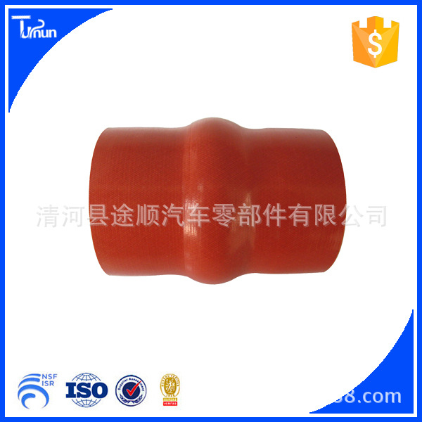 生产供应汽车用硅胶管单驼峰硅胶管