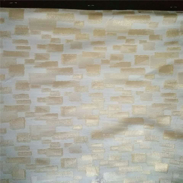 几何方块重叠图案梭织色织提花面料适用于服装装饰沙发布鞋子布