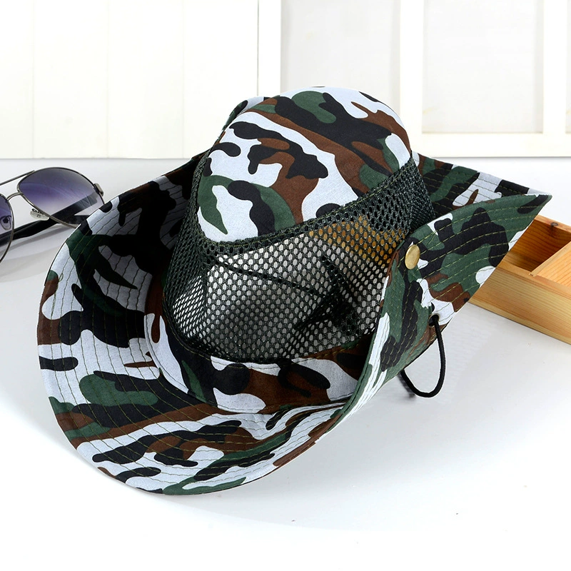 Special Woods Outdoor Bennie Mood Campaign Camouflage Hat Internet Tomato Training Tactical Hat Round Circuit Field Hat Male
