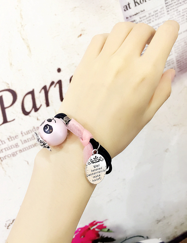 Jolie Bague De Cheveux Panda display picture 11