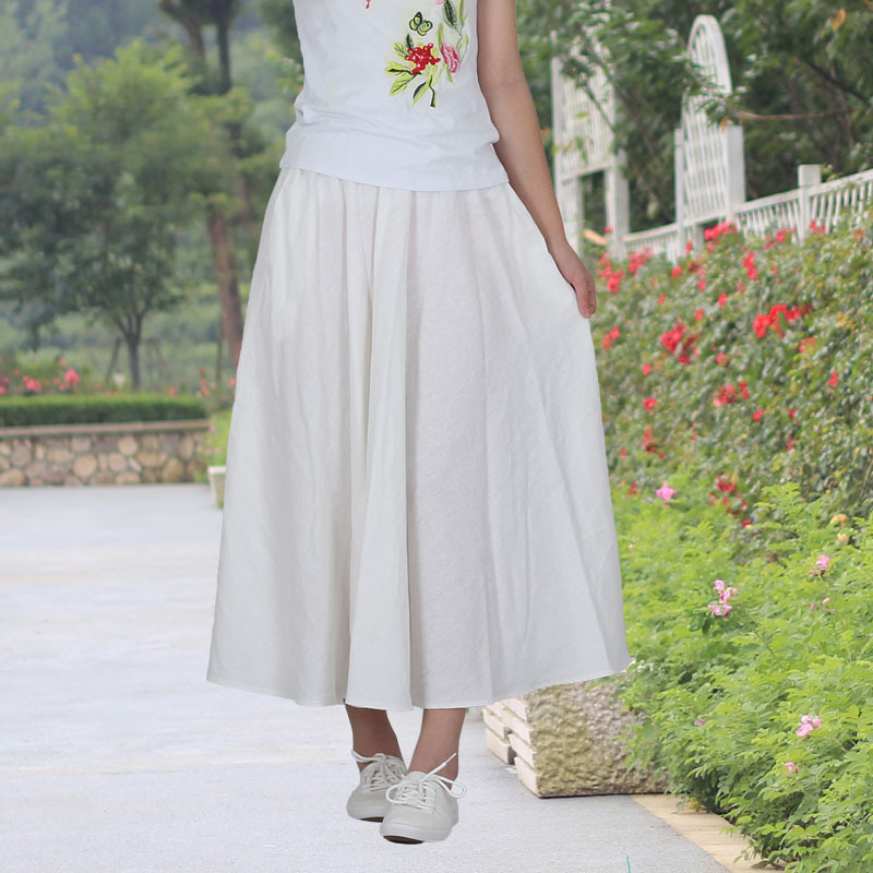 Jupe en Coton et lin - Ref 3441513 Image 8