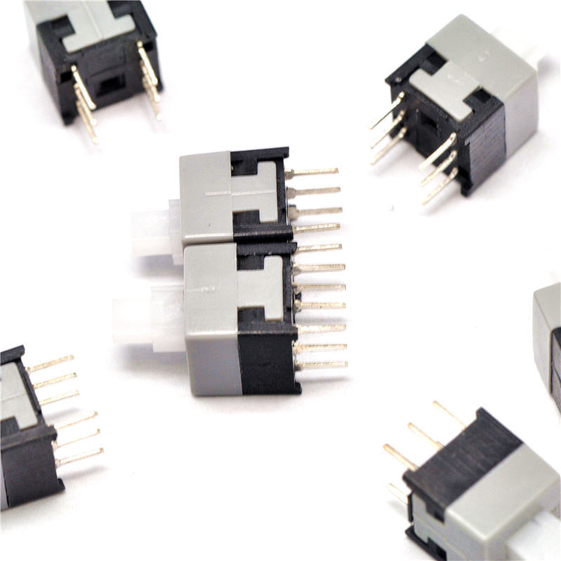 8.5X8.5MM 8.5*8.5MM 自锁开关 按键开关 按钮 双排六脚 直插