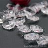 Factory direct selling acrylic beads transparent octagonal beads imitation crystal cut surface octagonal