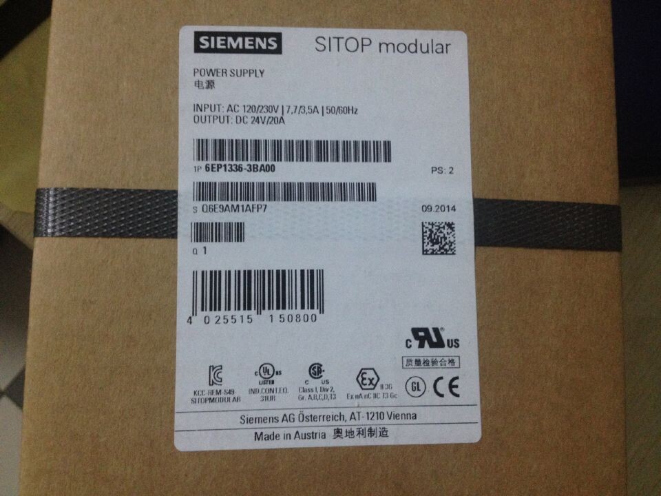 ԭװ��Ʒδ���� ������PS307 SITOP ��Դ 6EP1336-2BA10