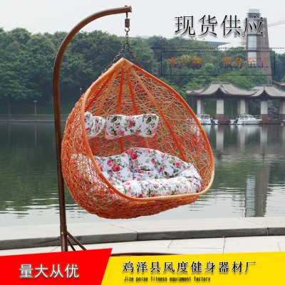 indoor balcony Hanging basket adult Rattan Double Swing outdoors leisure time The bird's nest Rocking chair A generation of fat