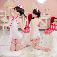 成人lingerie 情趣制服 歐美性感內衣 游戲制服護士裝 護士服H108