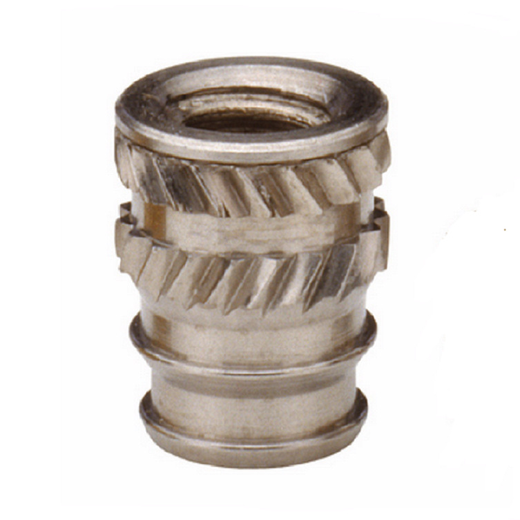 供应PEM不锈钢热熔螺母 塑胶镶嵌螺母 不锈钢滚花螺母 IUC系列