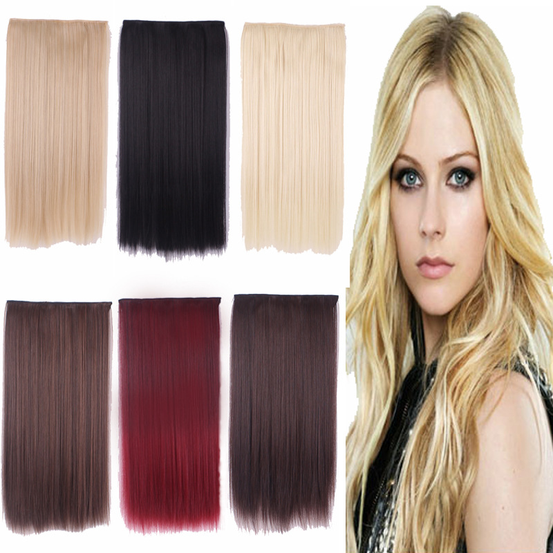 European and American wig Single chip Clip Hair piece Wig piece wholesale AliExpress goods in stock Hair