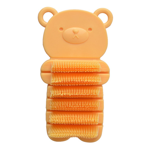 Japan AISEN children's hand washing brush, hand massage brush, nail cleaning brush, cleaning brush, finger gap brush