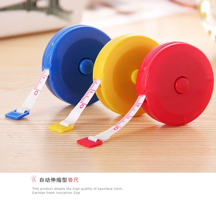 Автоматическая выдвижная рулетка, пластиковая рулетка, рулетка, рулетка для одежды, милая мини-мягкая лента