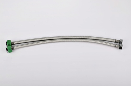Toilet water heater water inlet hose 4-point single cold water faucet water inlet hose stainless steel wire braided metal hose