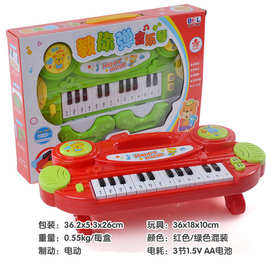 新品3C宝宝玩具混批发幼儿电子琴电动仿真音乐电子钢琴益智玩具
