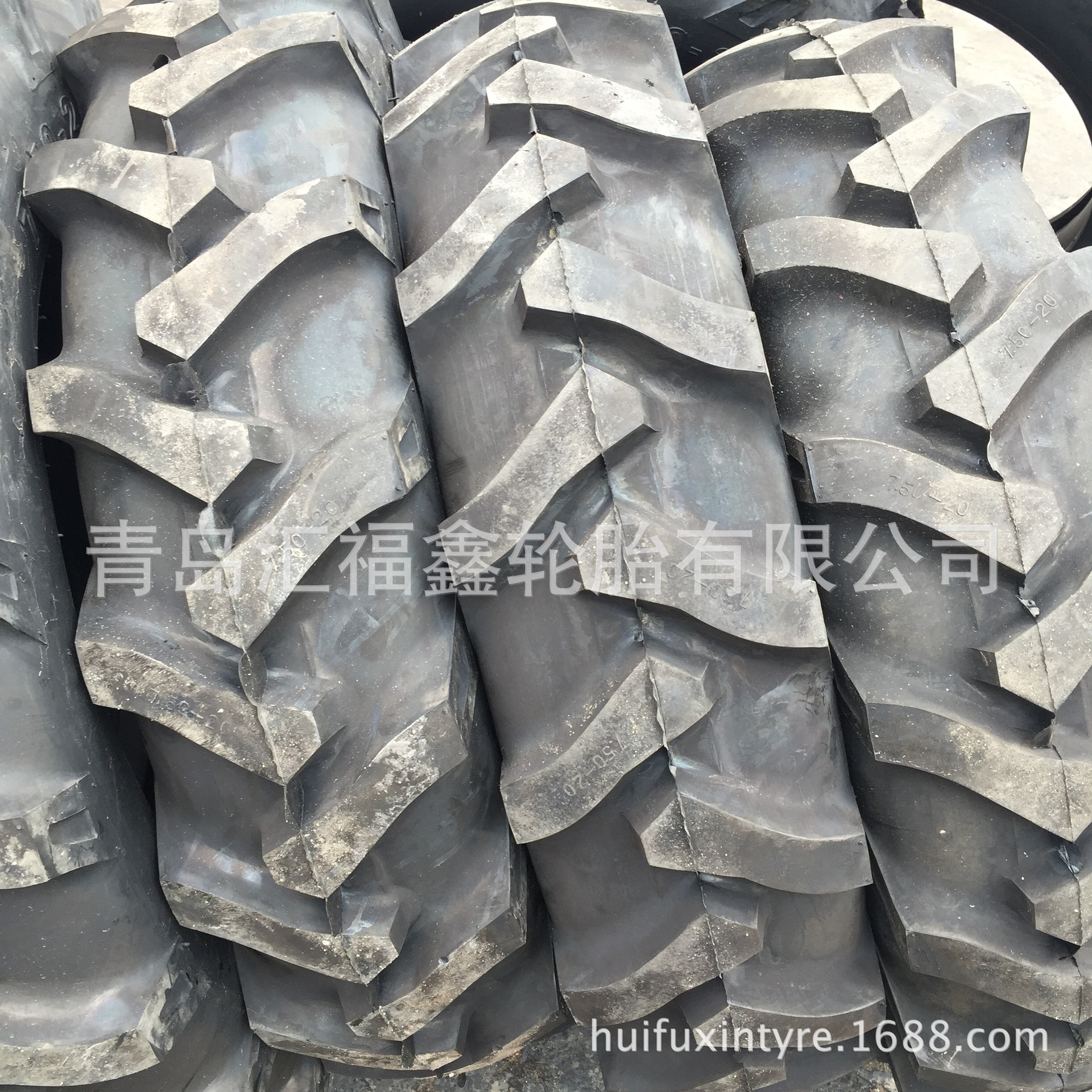 现货销售轮胎农用车轮胎7.50-20人字花纹