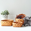 Fruit storage system, woven strawberry, basket, handmade, bread