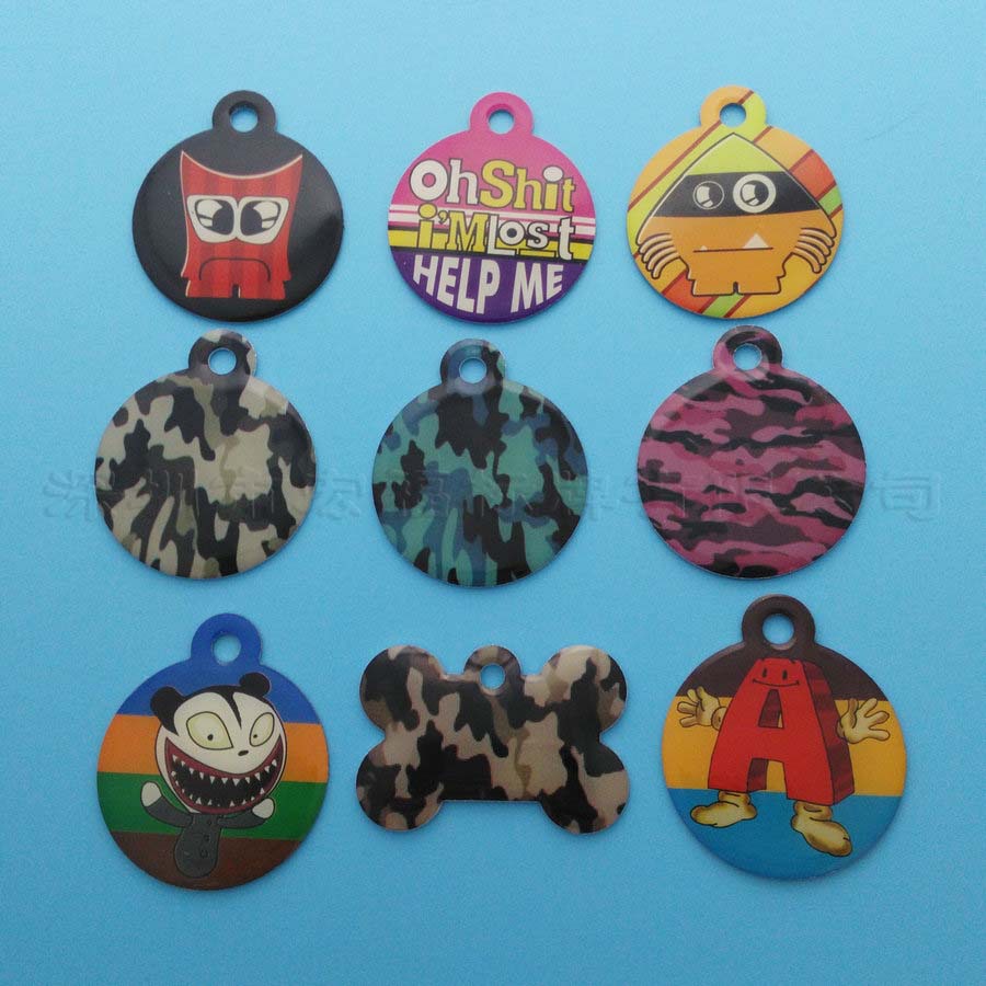 定 制氧化铝狗牌  金属狗牌、镭雕狗牌、拉丝铝标牌