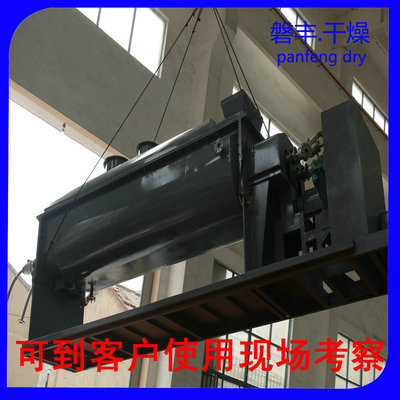 磐豐廠家産 汙泥脫水機 印染漂染槳葉幹燥機 雙螺旋烘幹機